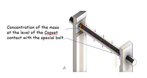Support structure — alternate perspective