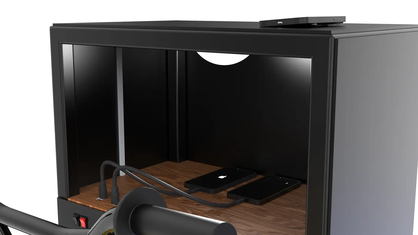 Built prototype — view 3