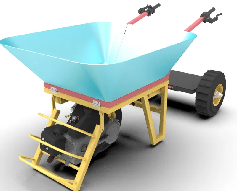 3D model — full assembly